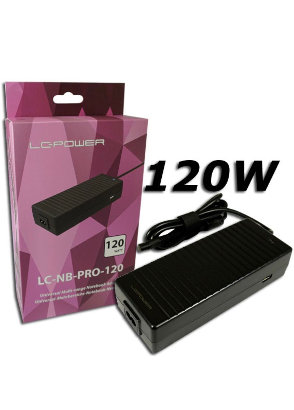 Caricabatterie: LC-Power LC120NB Pro 120W – Nuovo e nell'imballaggio originale da Luzern venduto da Waince786