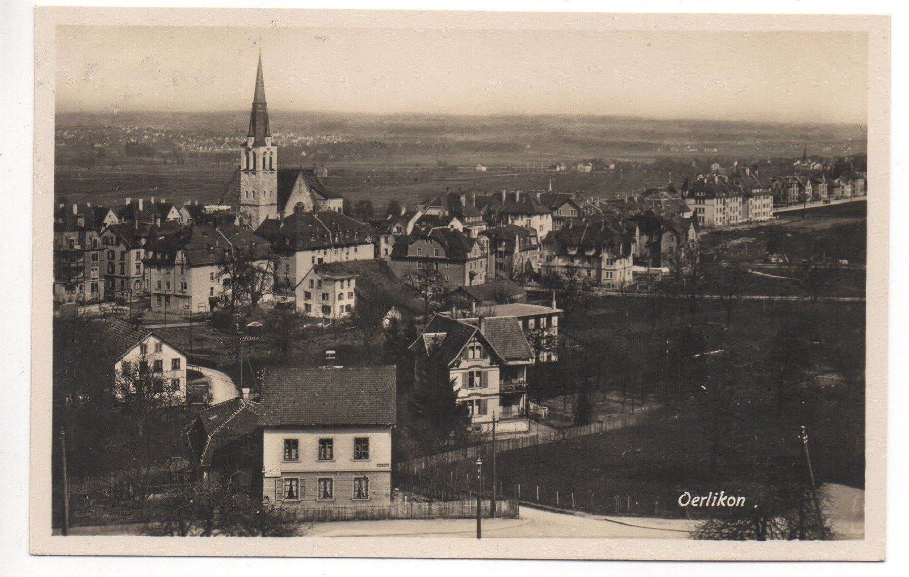 Cartoline postali: OERLIKON – Usato da Jona venduto da philajona
