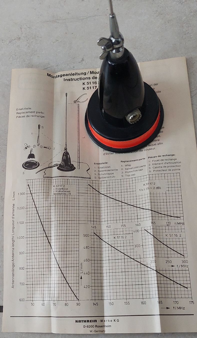 Funktechnik: VHF 2m Funkantenne – Gebraucht aus Bauma von rtvstr 3