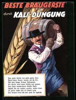 Beste Braugerste durch Kali-Düngung, Re