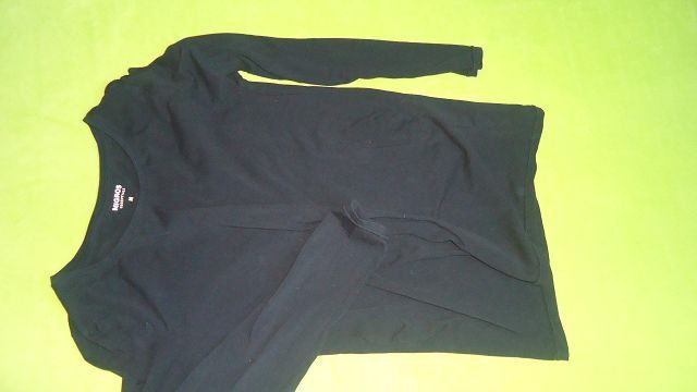 T-Shirts: Damen Umstands- Langarmshirt, Schwarz, Gr. M - Basic – Gebraucht aus Ergisch von Haemmerli59