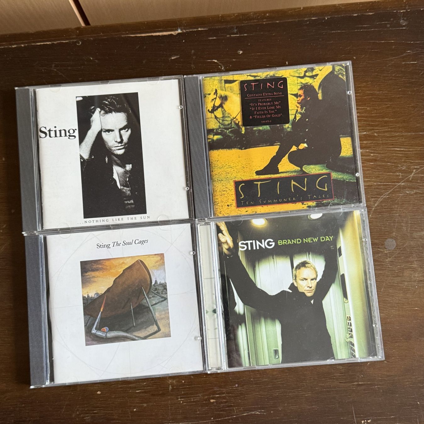 CD: 4 CD´s von Sting – Usato da Itingen venduto da Spawn 7
