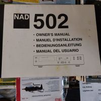 NAD 502 CD Player Bedienungsanleitung