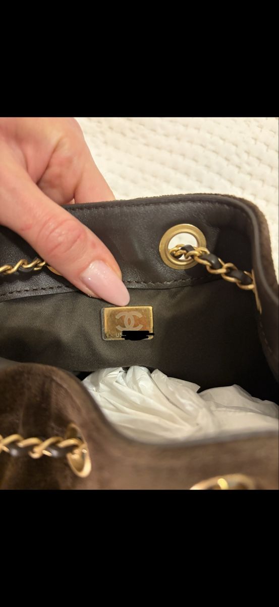 Chanel Borse da donna: Chanel 25 mini Suede Brown – Nuovo (secondo la descrizione) da Brittnau venduto da battulul 5