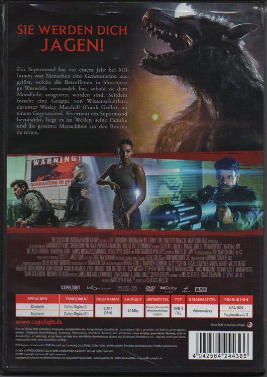 Tutti i DVDs: WEREWOLVES – Usato da Reinach AG venduto da Masi 1