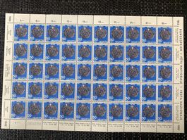 1962 Pro Patria Bogen Nr. 112 postfrisch ungestempelt 25.0Fr