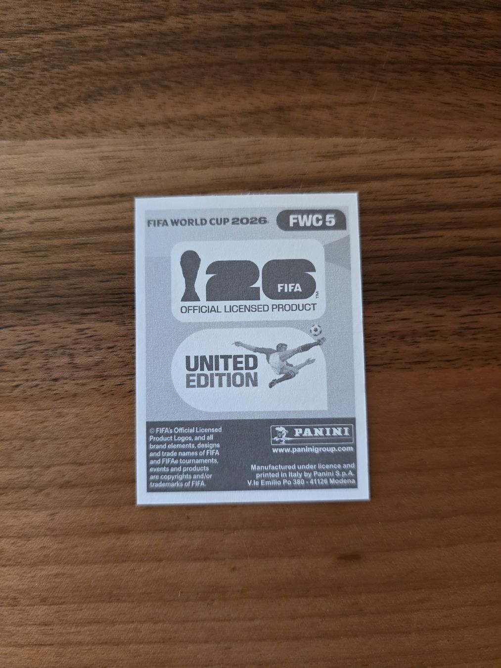 Panini Carte collezionabili: Panini WM 2026 FWC 5 – Nuovo (secondo la descrizione) da Romanshorn venduto da leeh78 1