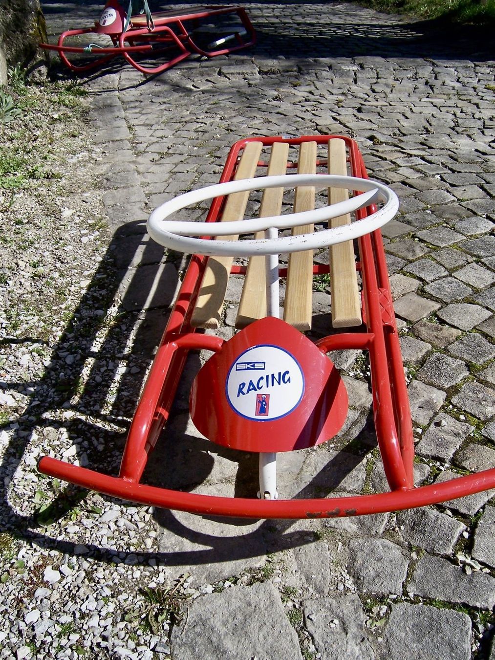 Schlitteln: Schlitten SKS RACING Bob mit Steuerung – Gebraucht aus Kerzers von wisaundso 4
