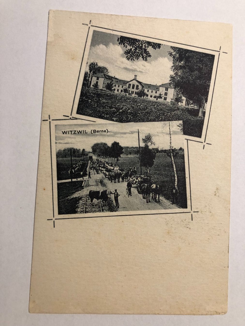 Cartoline postali: Witzwil (Berne) – Usato da Pfäffikon ZH venduto da Waltoversand