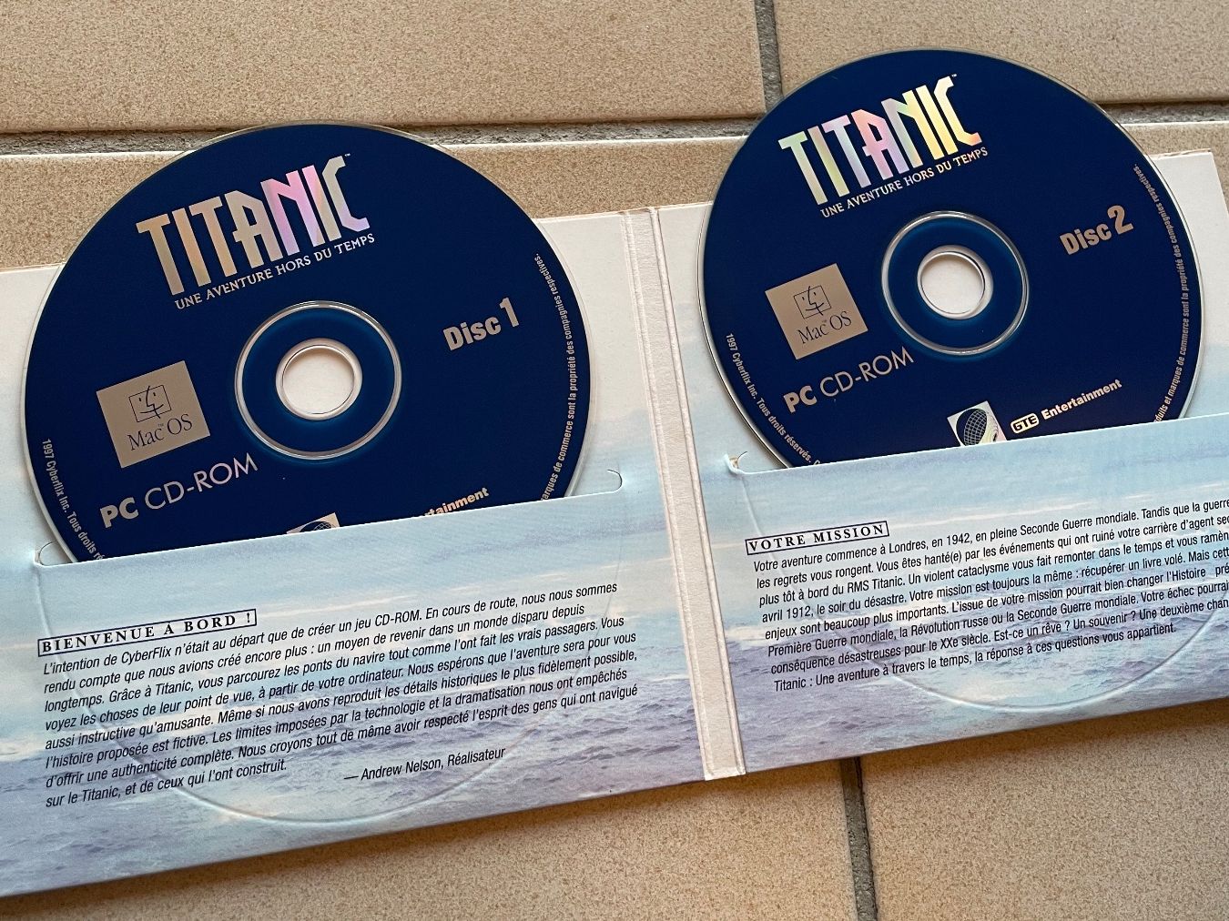 Giochi: CD-ROM Titanic (1997) pour Windows/Macintosh – Usato da Nyon venduto da Alex017 3