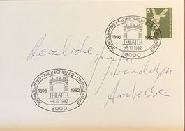 Gwendolyn von Ambesser †2025 Autogramm signiert Karte10x15cm