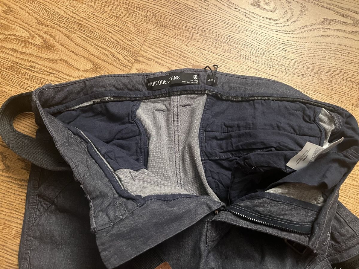 Pantalons: Indicode Herren Cargohose Anthrazit Grösse M (2025) – Neuf avec emballage d'origine à Hünenberg par Paddels 3