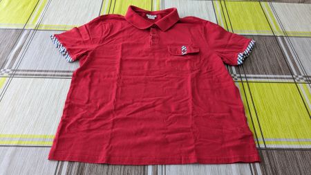 Roger Kent Poloshirt - 56 - Rot -Sweat Poloshirt
