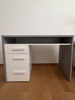 Ikea Schreibtisch mit Schubladen grauweiss guter Zustand