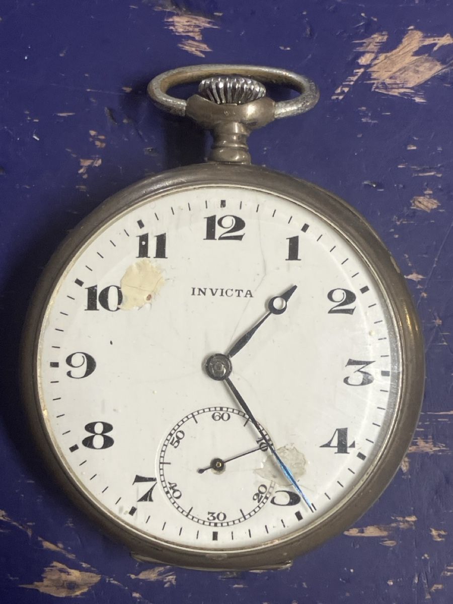Invicta Uhren: Invicta Taschenuhr 1895 – Gebraucht aus Erlenbach im Simmental! von Simmentaler-Perlen