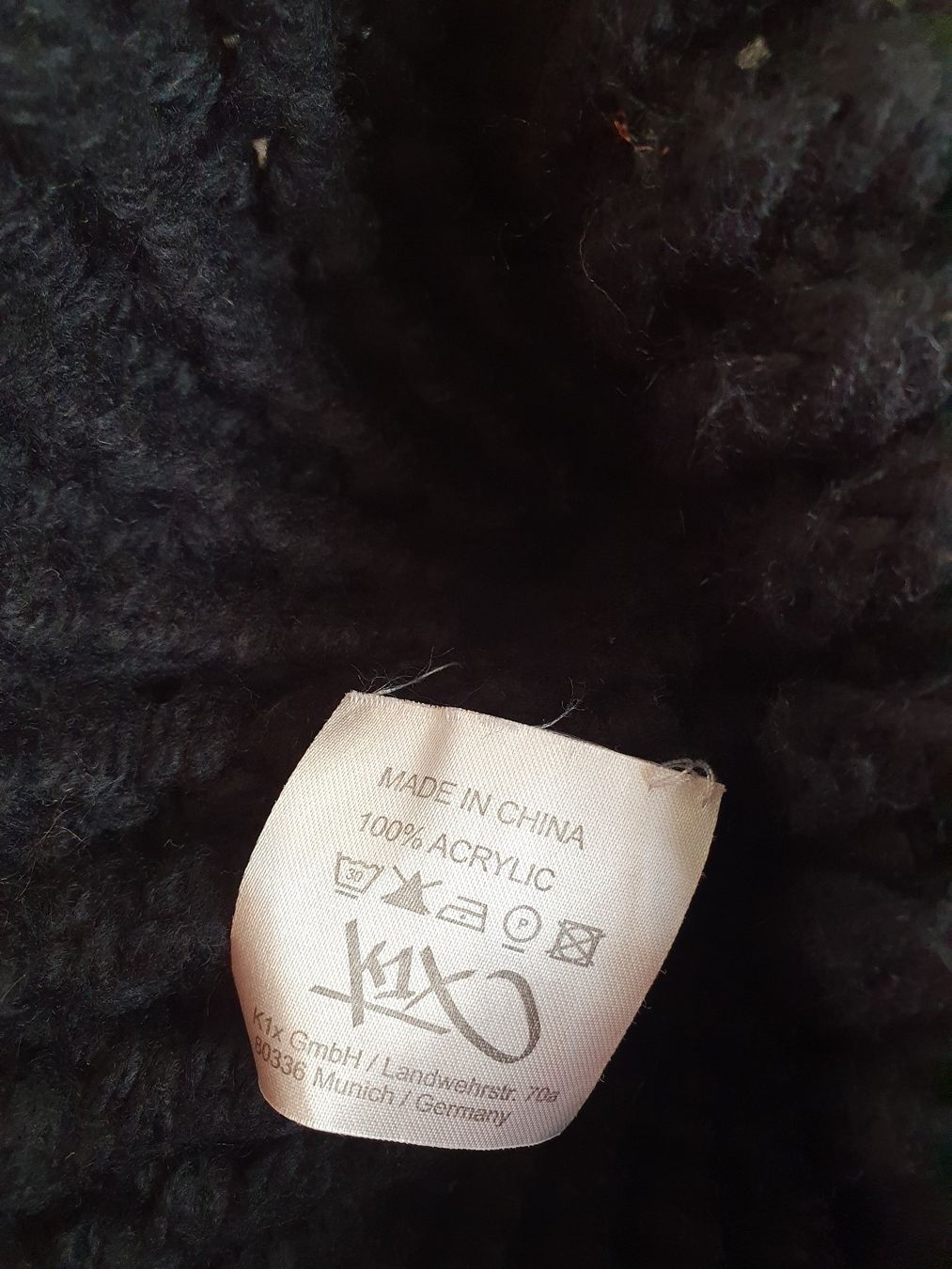 Foulard & Sciarpe: Schwarz Strick: Schal, Mütze, Handschuhe – Usato da Heinrichswil venduto da sabi2809 5