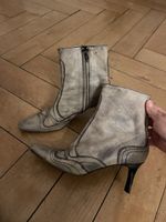 Vintage Lederstiefel Stephane Kélian 1990er Gr. 38