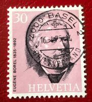 CH Briefmarken Stempelt Basel