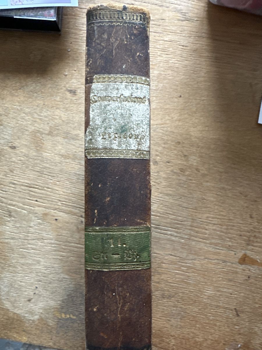 Libri: Antikes Buch, Konversation 1830 – Usato da Trüllikon venduto da angela4444 1