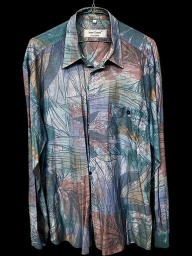 Camicie: Jean Chatel Challenge Button-Down Hemd - Pastell abstraktes – Usato da Zug venduto da vinokilo 1