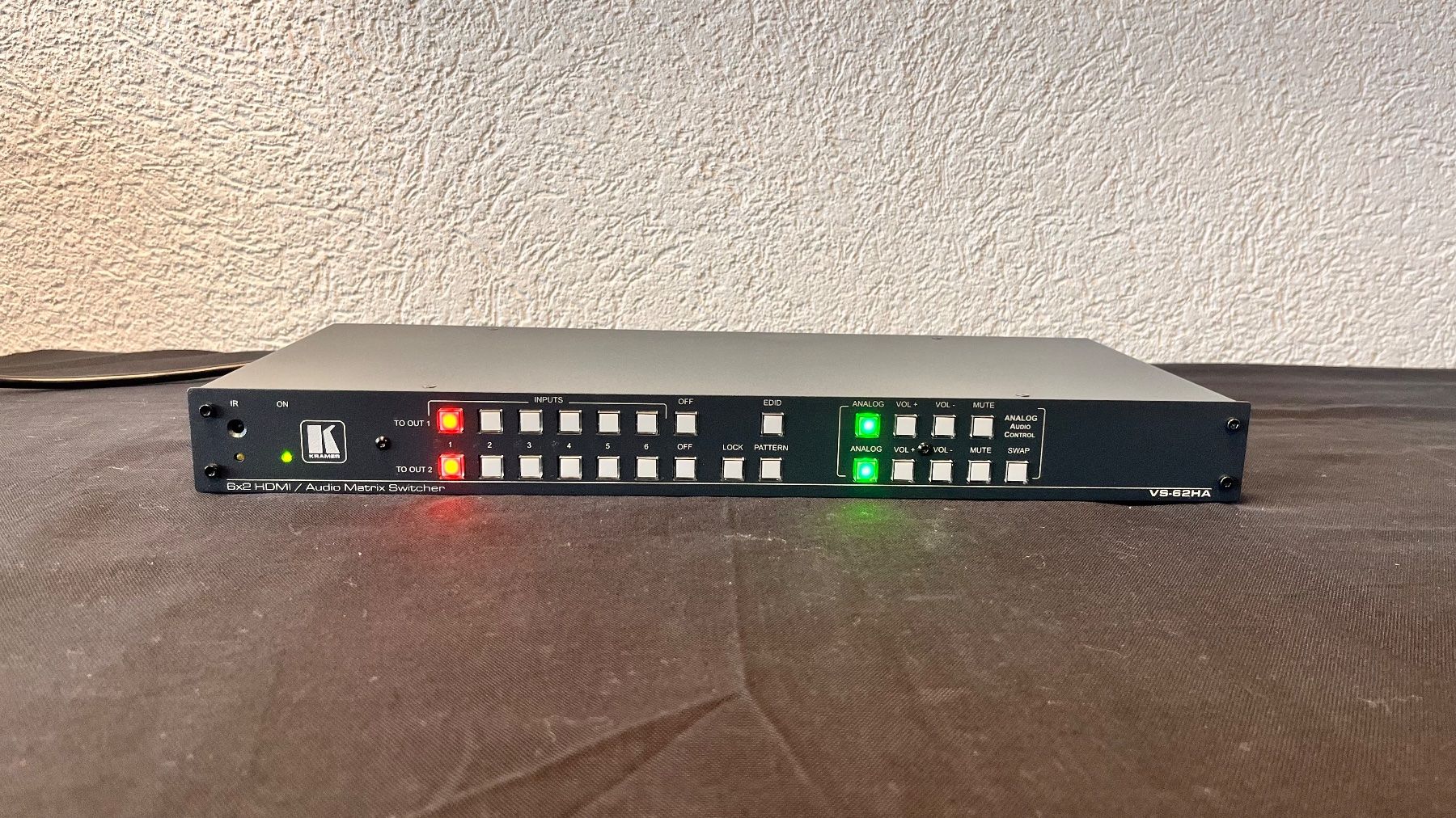 Attrezzatura per studi di registrazione: Kramer VS-62HA – Usato da Bern venduto da NIKA-SYSTEMS