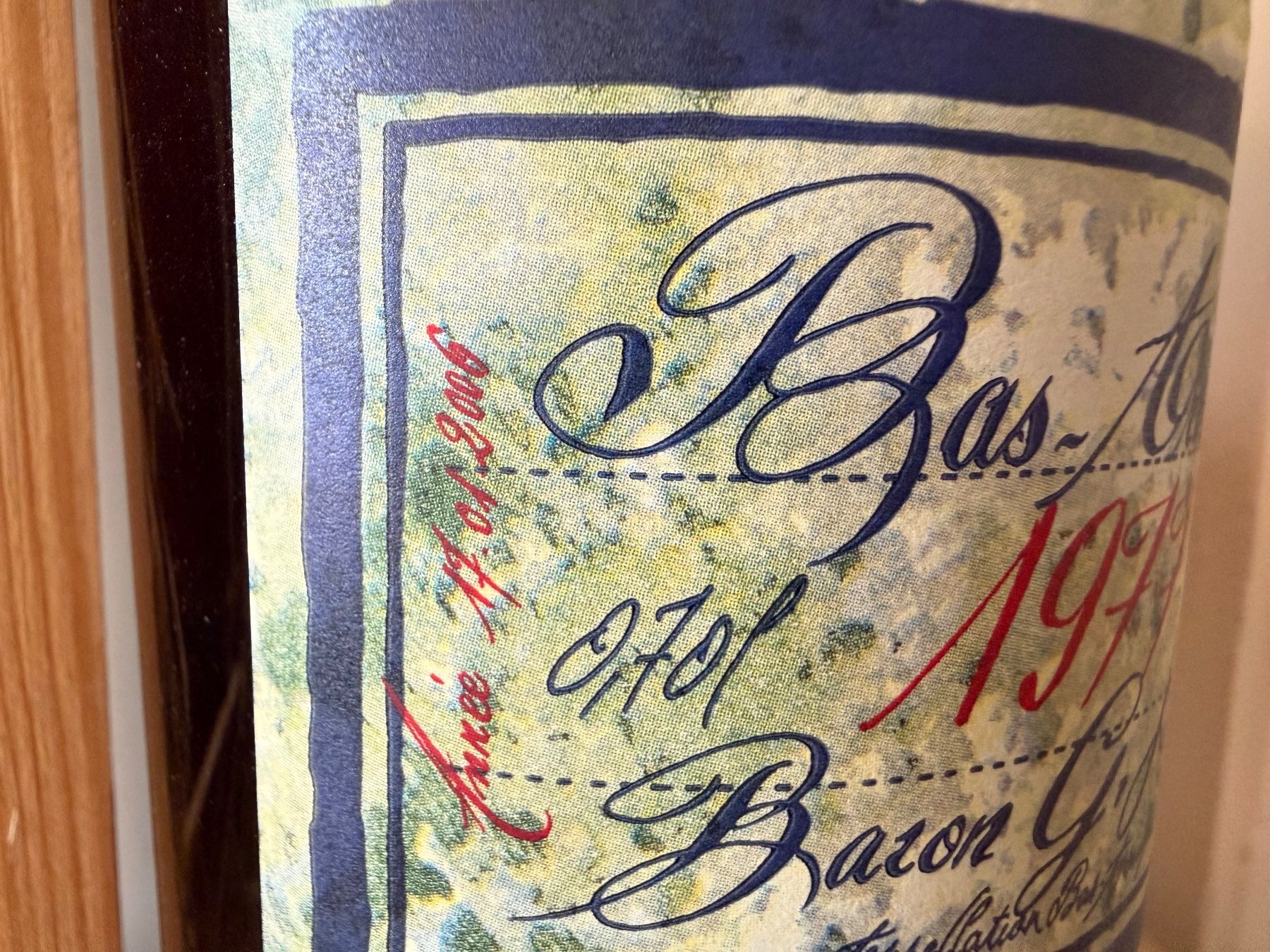 Bevande alcoliche: Bas Armagnac Baron G. Legrand 40% 1977 – Nuovo e nell'imballaggio originale da Wöschnau venduto da Vinsale 4