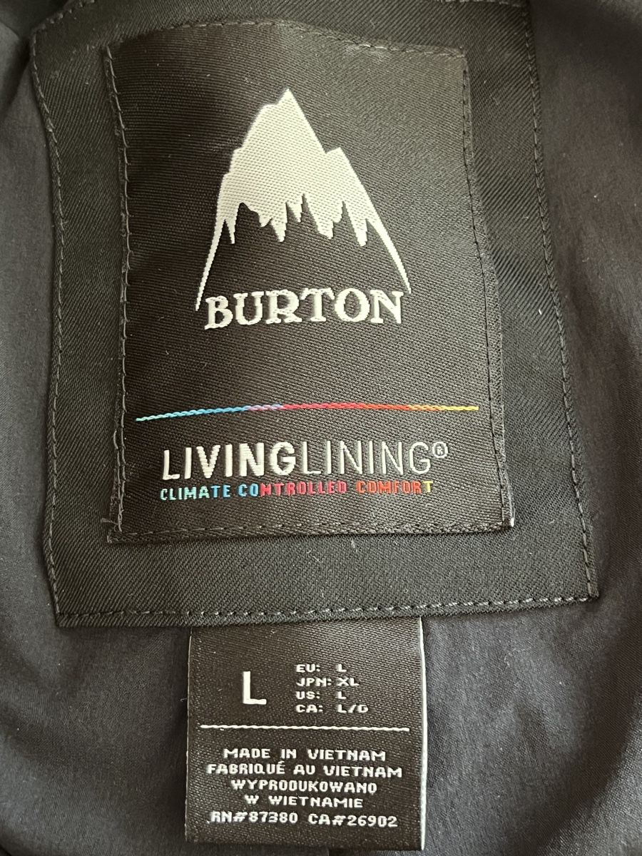 Burton Pantaloni: Burton Snowboardhose, Schwarz, Gr. L – Nuovo e nell'imballaggio originale da Bärschwil venduto da Neo_777 1