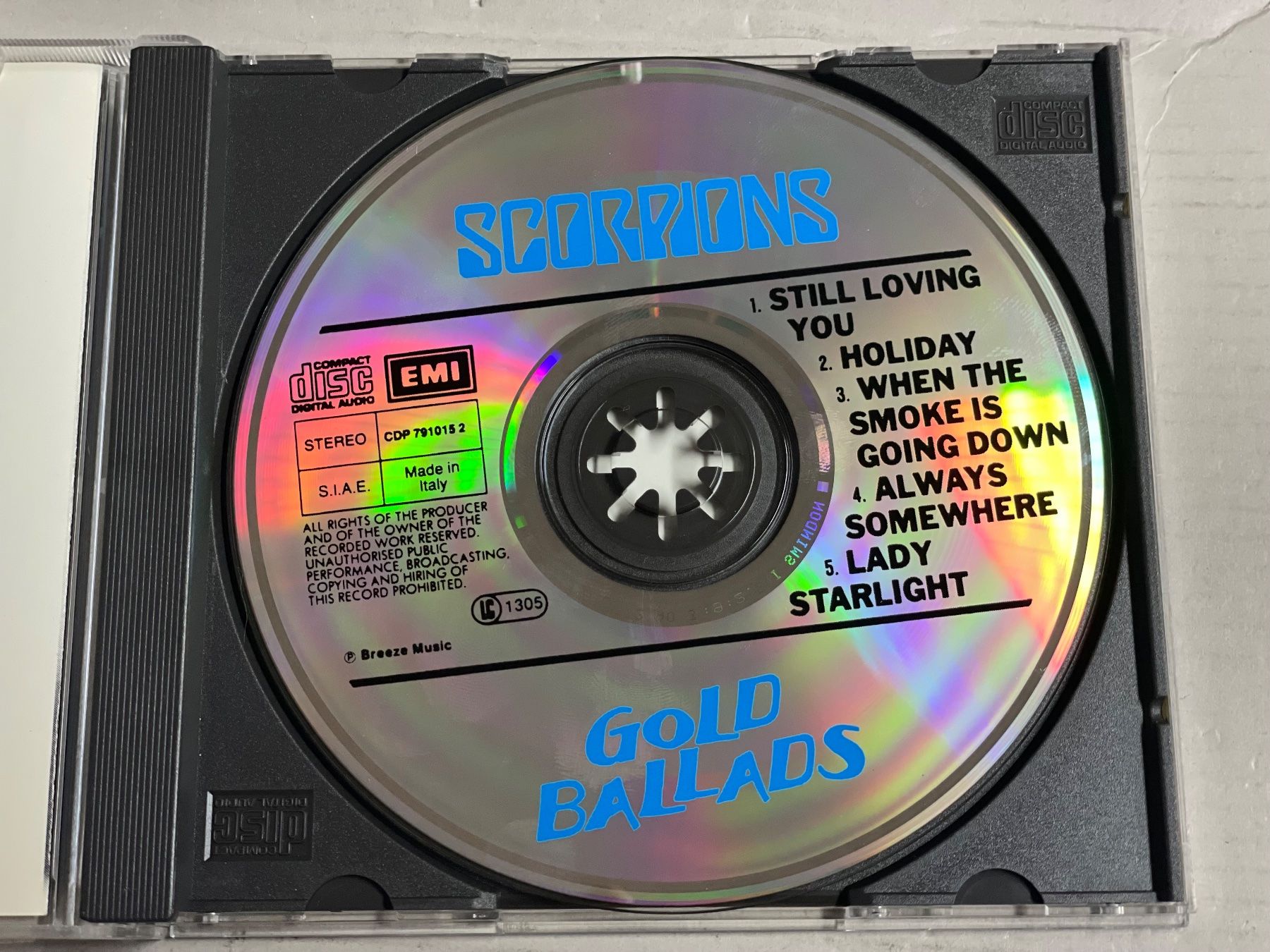 CD: Scorpions – Usato da Muri b. Bern venduto da AdidasCollector 3