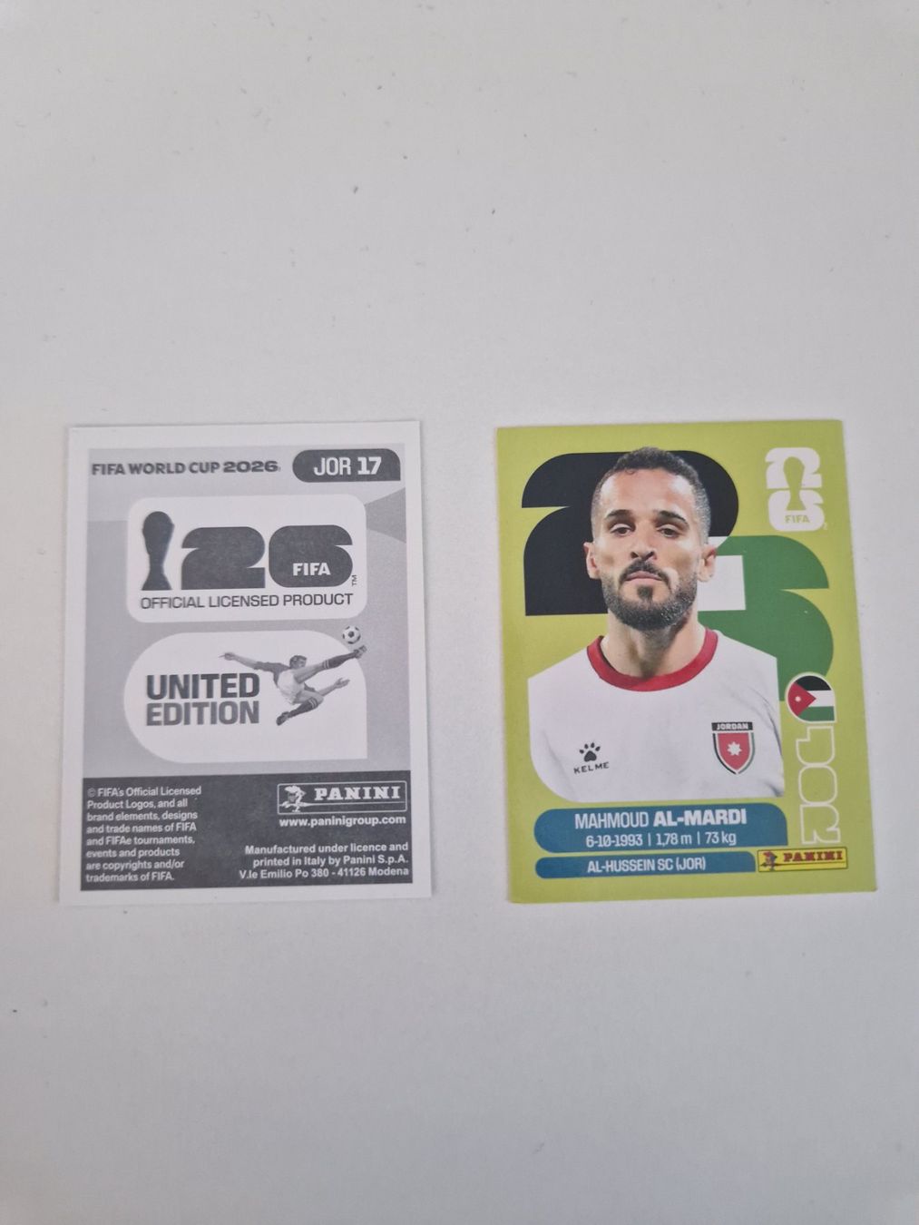Panini Sammelbilder & Trading cards: Panini Sticker JOR17 – Neu (gemäss Beschreibung) aus Stüsslingen von white_angel86