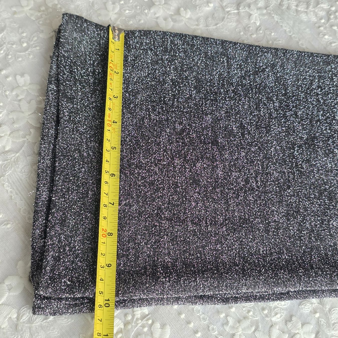 Hosen: Silber Glitzer Hose, festlich, Gr. L – Neu (gemäss Beschreibung) aus Rheinsulz von Gilea 3