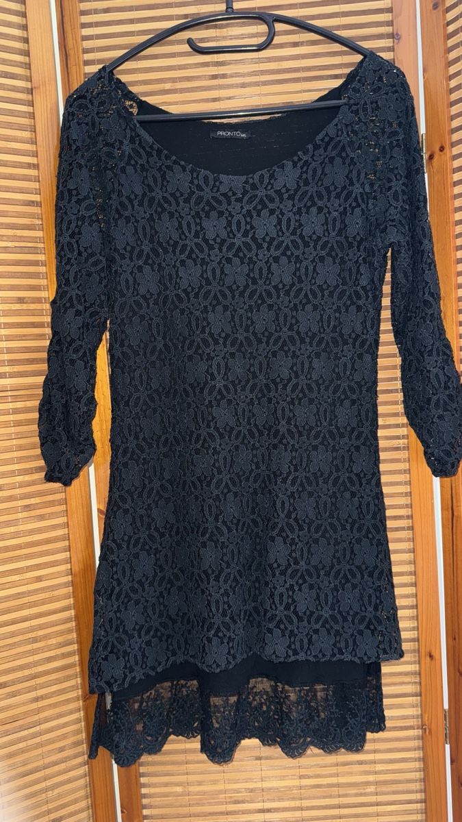 Vestiti: Schönes schwarzes Mèchkleid, M/L – Usato da Gümligen venduto da morticiaaddams