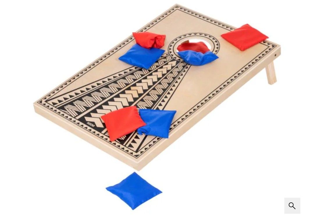 Giochi: Cornhole Spiel mit Tasche von Koor – Usato da Kriens venduto da Lianna 1