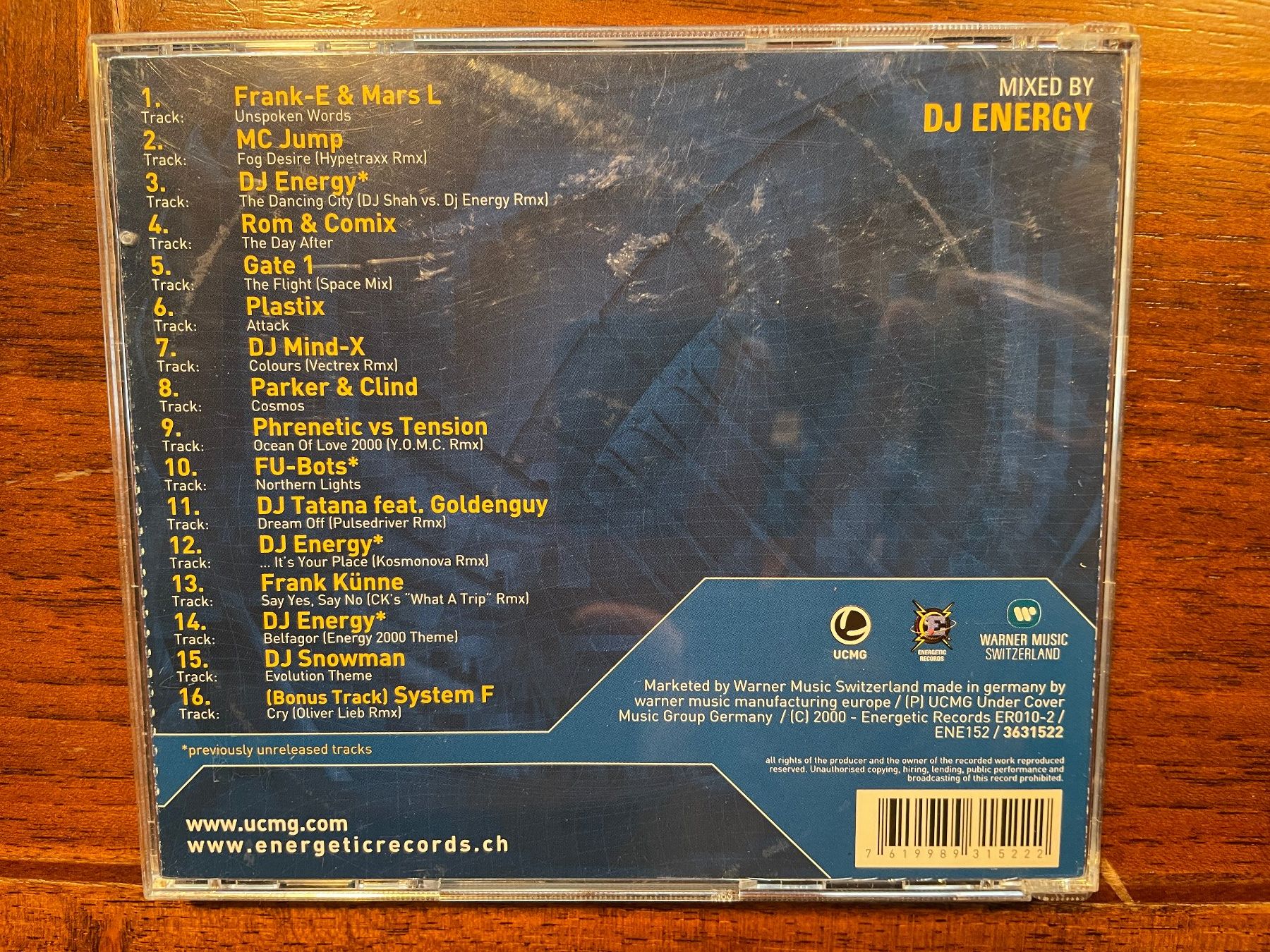 CD: Musik CD: MTV Energy 00 Compilation – Usato da Wädenswil venduto da Frymii 1