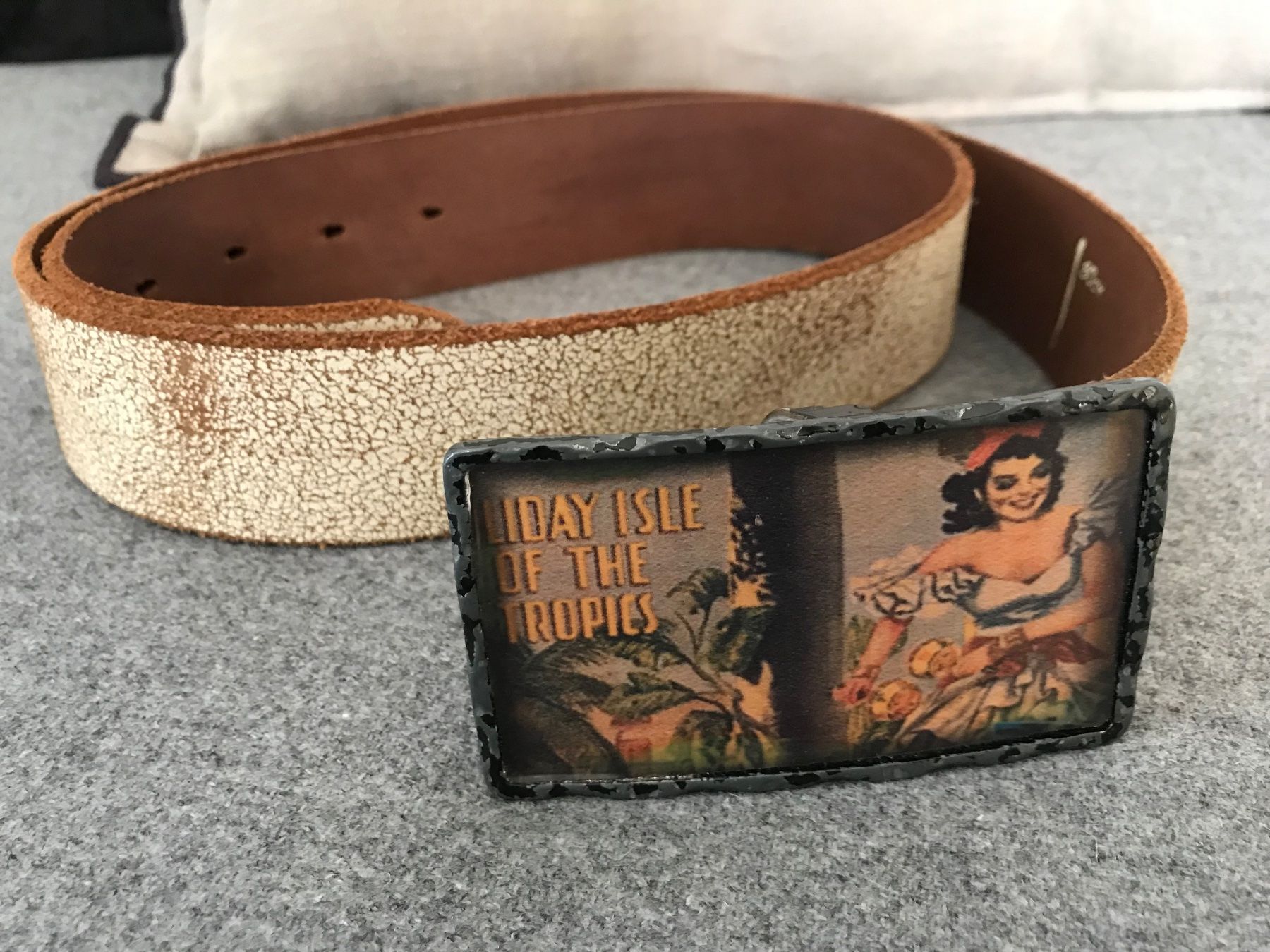 Cinture: Ceinture en cuir – Usato da Agiez venduto da Beve15