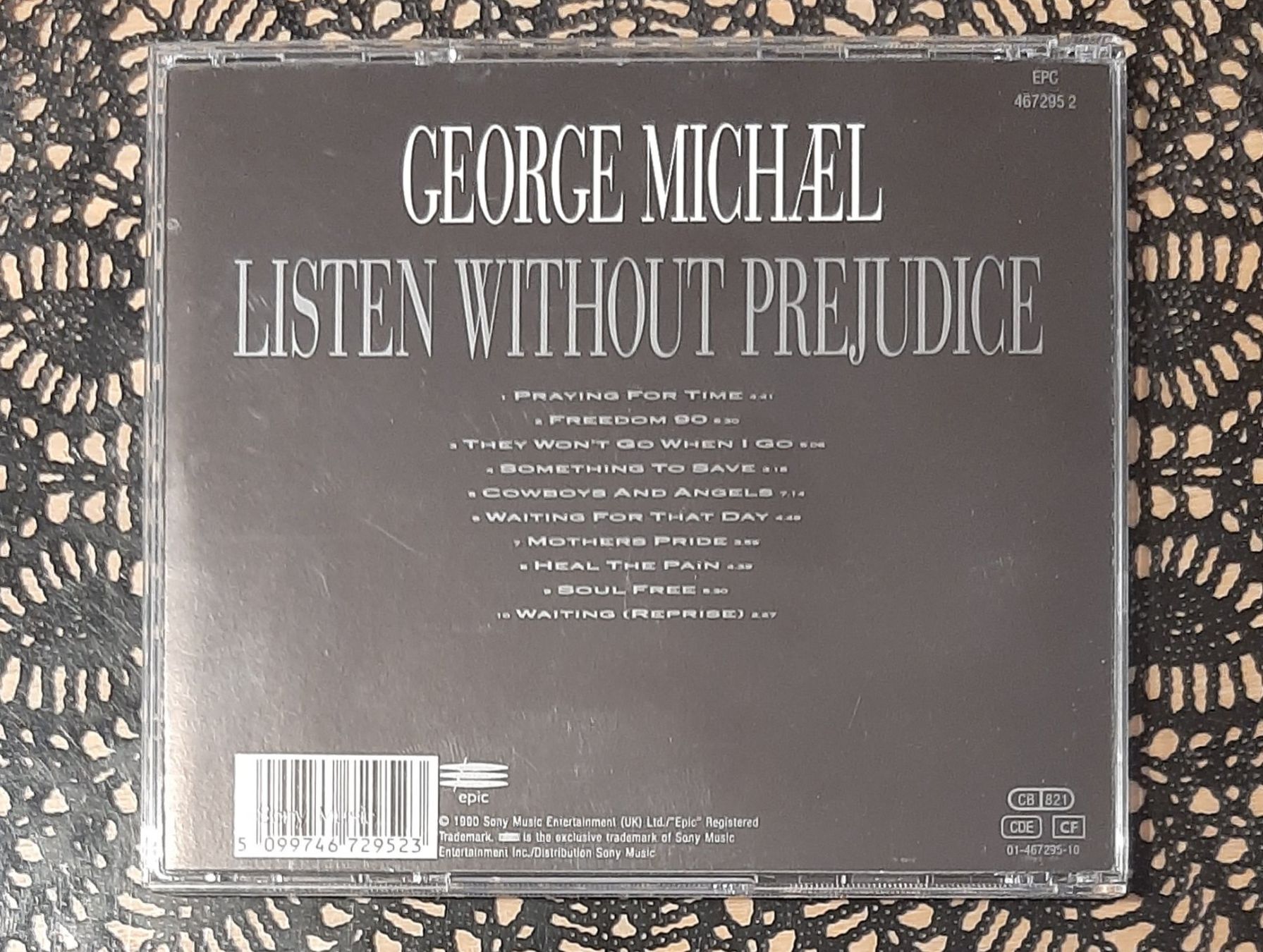 CD: George Michael - Listen Without Prejudice, UK Pop CD 1990 – Usato da Schönenberg TG venduto da Gregolino76 1