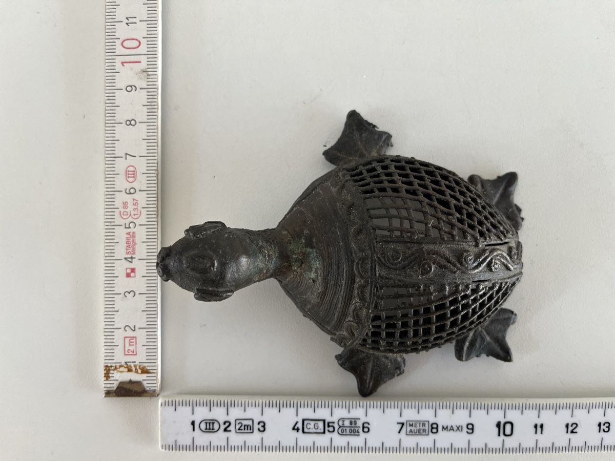 Skulpturen & Statuen: Vintage Schildkröte aus Messing – Gebraucht aus Wetzikon ZH von seli03 9