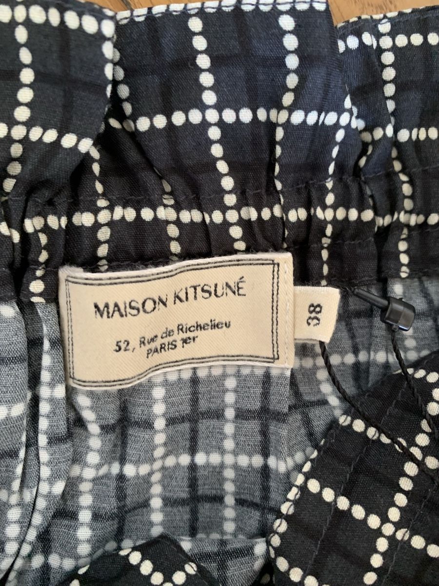 Gonne: Jupe noire taille ajustable maison Kitsune – Nuovo e nell'imballaggio originale da Genève venduto da rez_c6c6 3