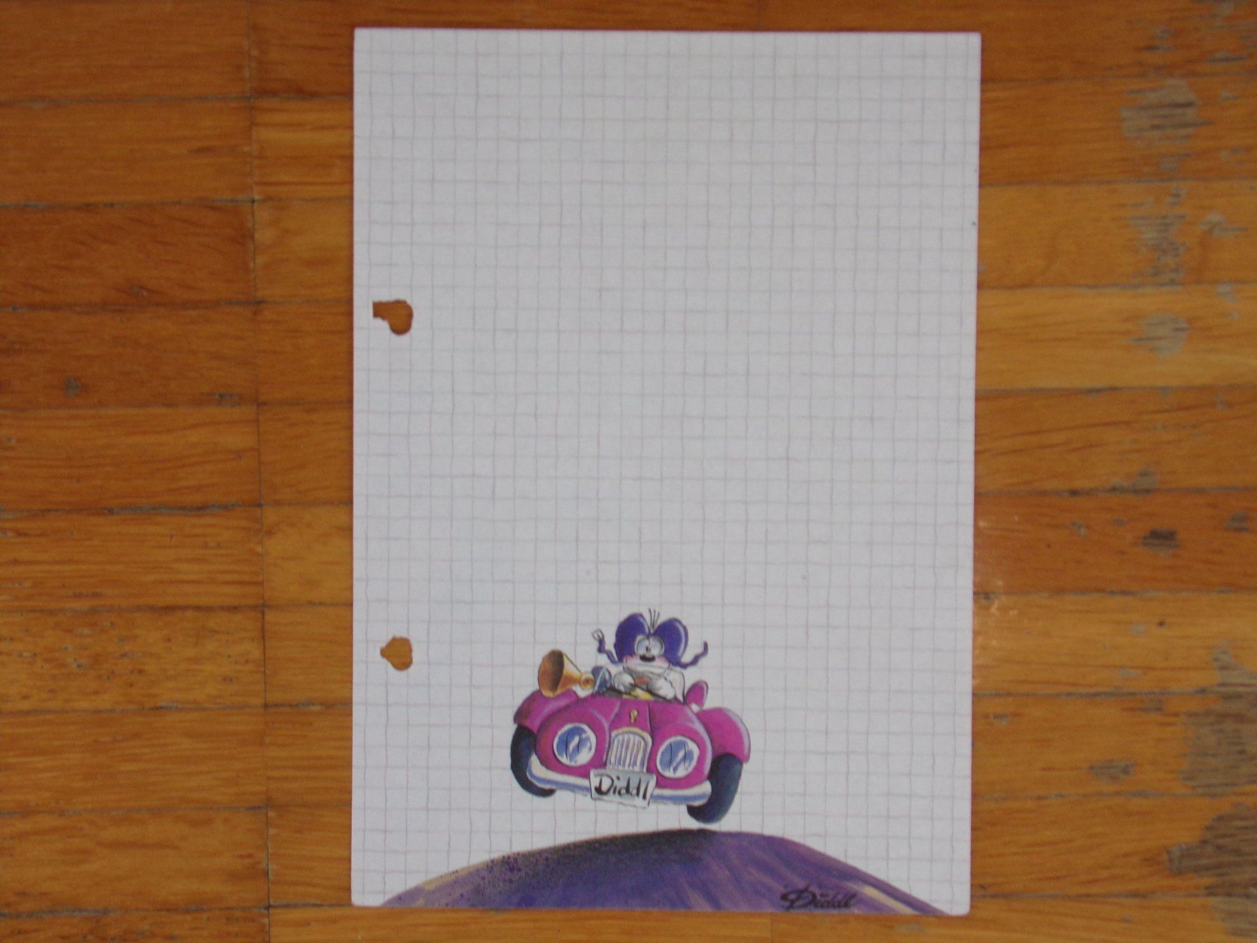 Papiere: Diddl Blatt  A5  ALT  Nr. 24 – Gebraucht aus Winterthur von Jessi_di