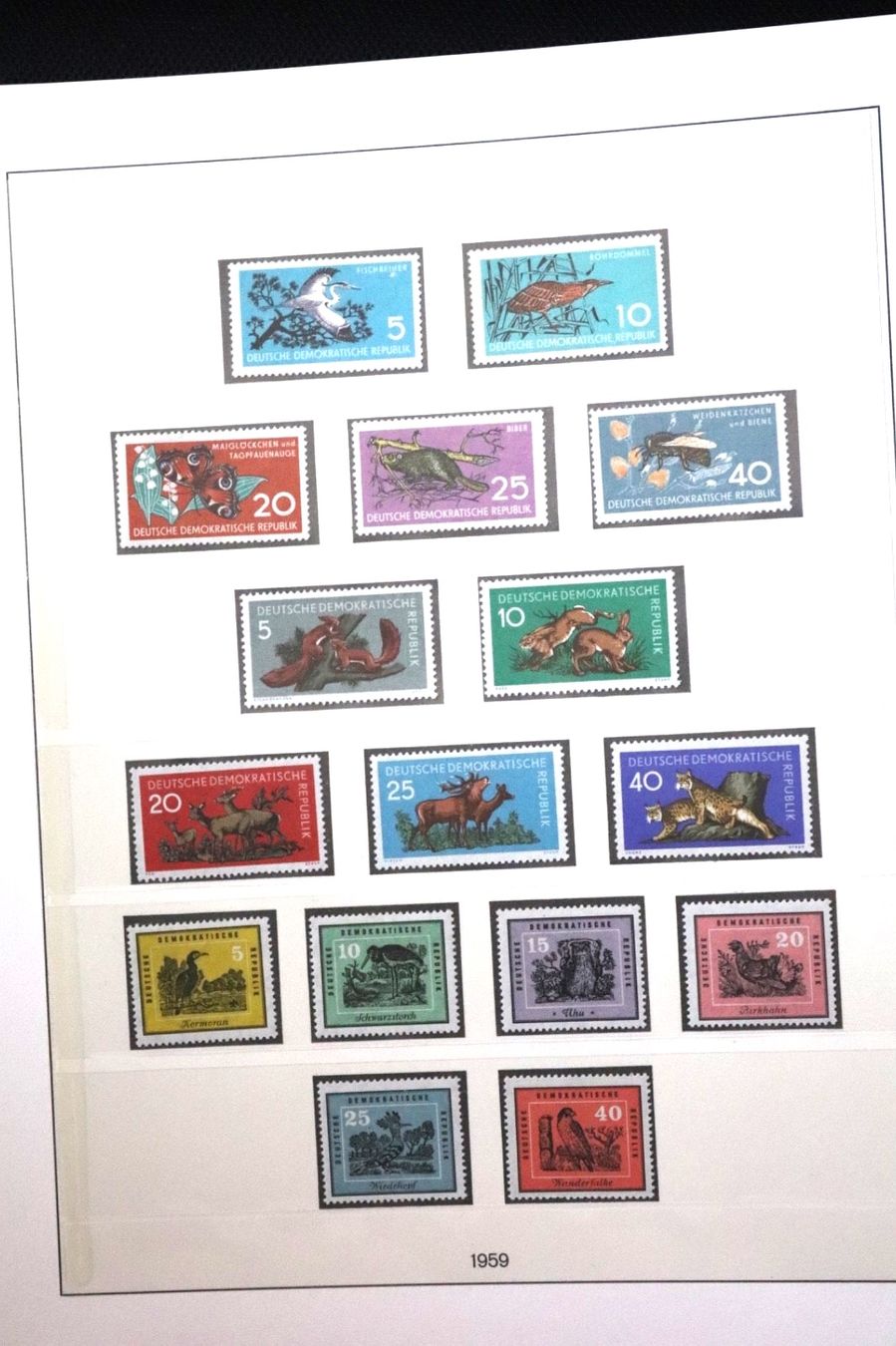 Tutti i francobolli: DDR 1959, MNH – Nuovo (secondo la descrizione) da Erlach venduto da Minka123 3