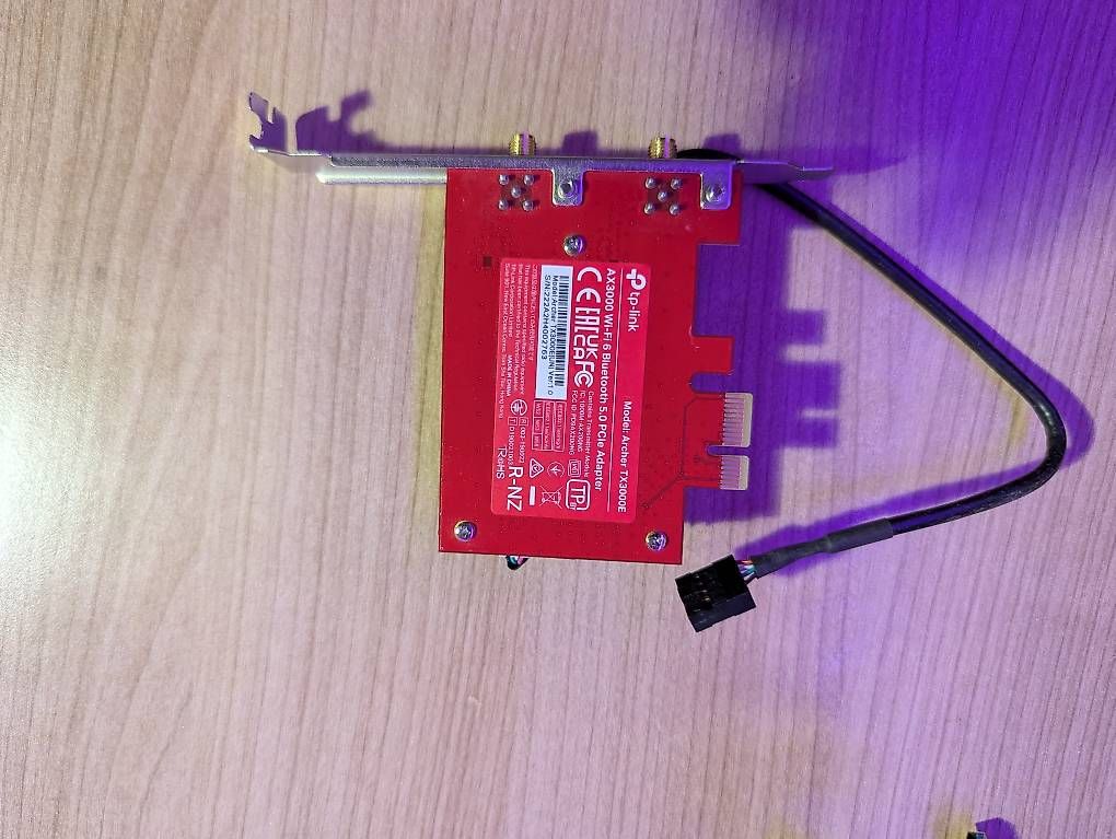 Laufwerke & Adapter: TP-Link Archer TX3000E WiFi 6 + Bluetooth PCIe – Gebraucht aus Langnau i. E. von Bici89 2