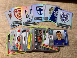 Panini EM 2020 Pearl Edition Lot 40x Bilder ohne Doppelte