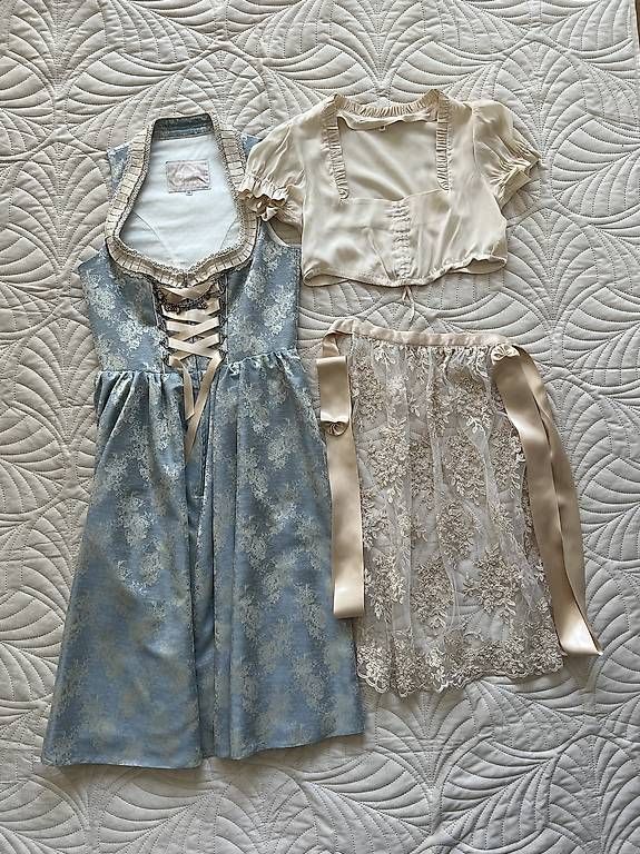 Vestiti: Designer-Dirndl Silk & Pearls Gr. 32  Seide & Satin – Usato da Unterengstringen venduto da yul_tq85 4