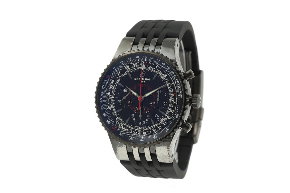 BREITLING Montbrillant 47 Blacksteel Full Set 2014 5607 Kaufen auf Ricardo