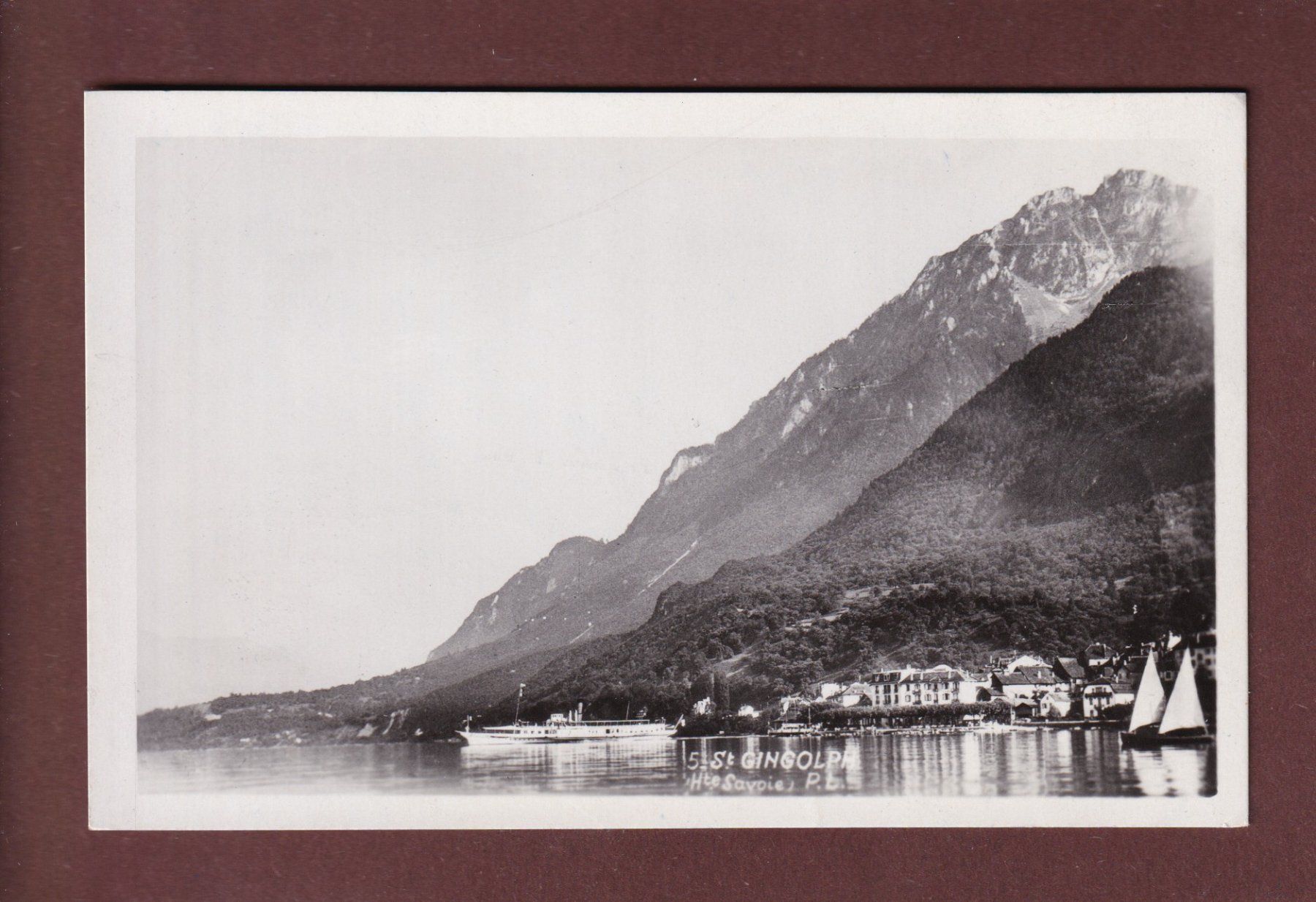 Ansichtskarten: ST. GINGOLPH - Bateau CGN – Gebraucht aus Pully von nicecards-shop