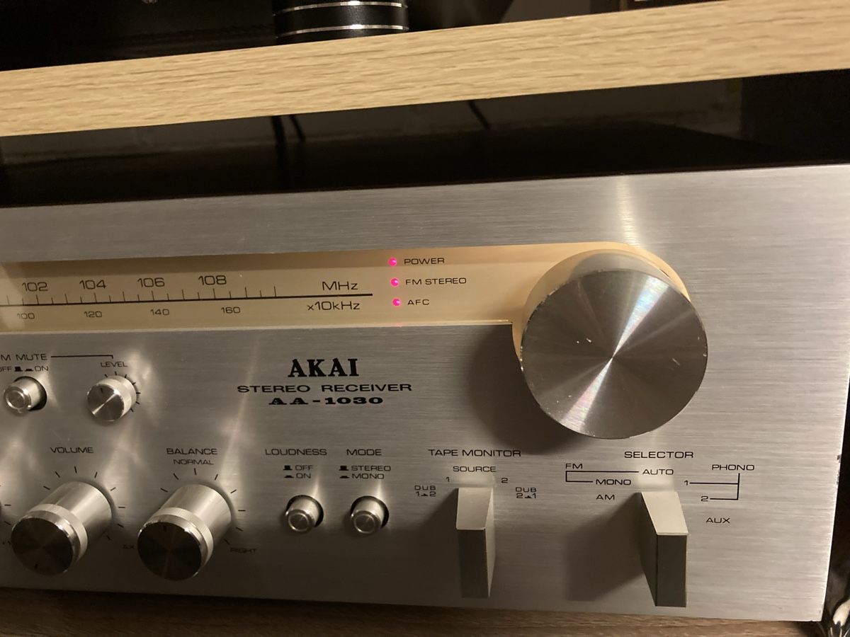 Akai Receiver: Akai AA-1030 Receiver – Defekt aus Lenzburg von HanspeterT 2
