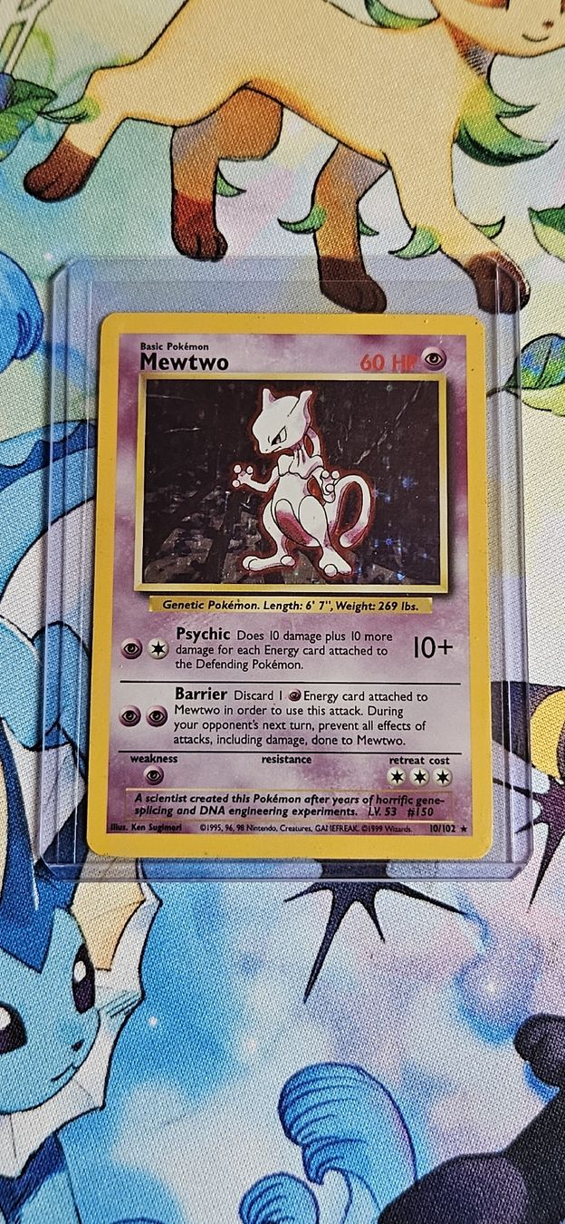 Pokémon Carte collezionabili: Mewtwo 19/102 Holo Base Set ENG – Usato da Belp venduto da Ginus85