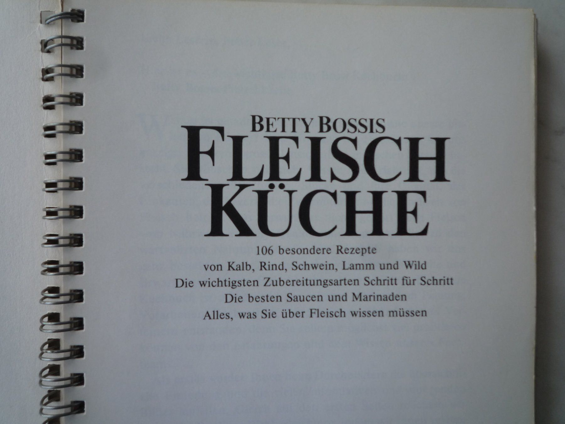 Livres: Fleisch Küche – D'occasion à Rafz par Sonnenblume305 1