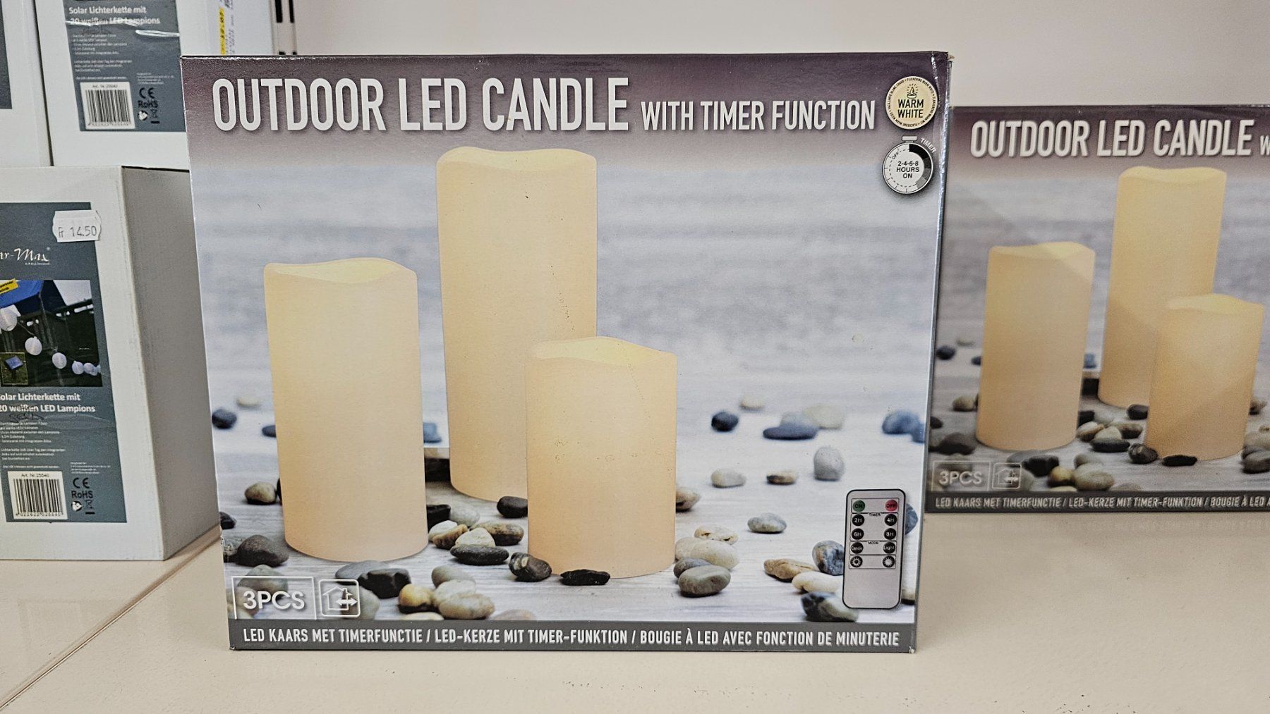Candele: LED Kerze - 3er Set ab Fr. 1.- – Nuovo e nell'imballaggio originale da Koppigen venduto da Bracher_Mail-House 1