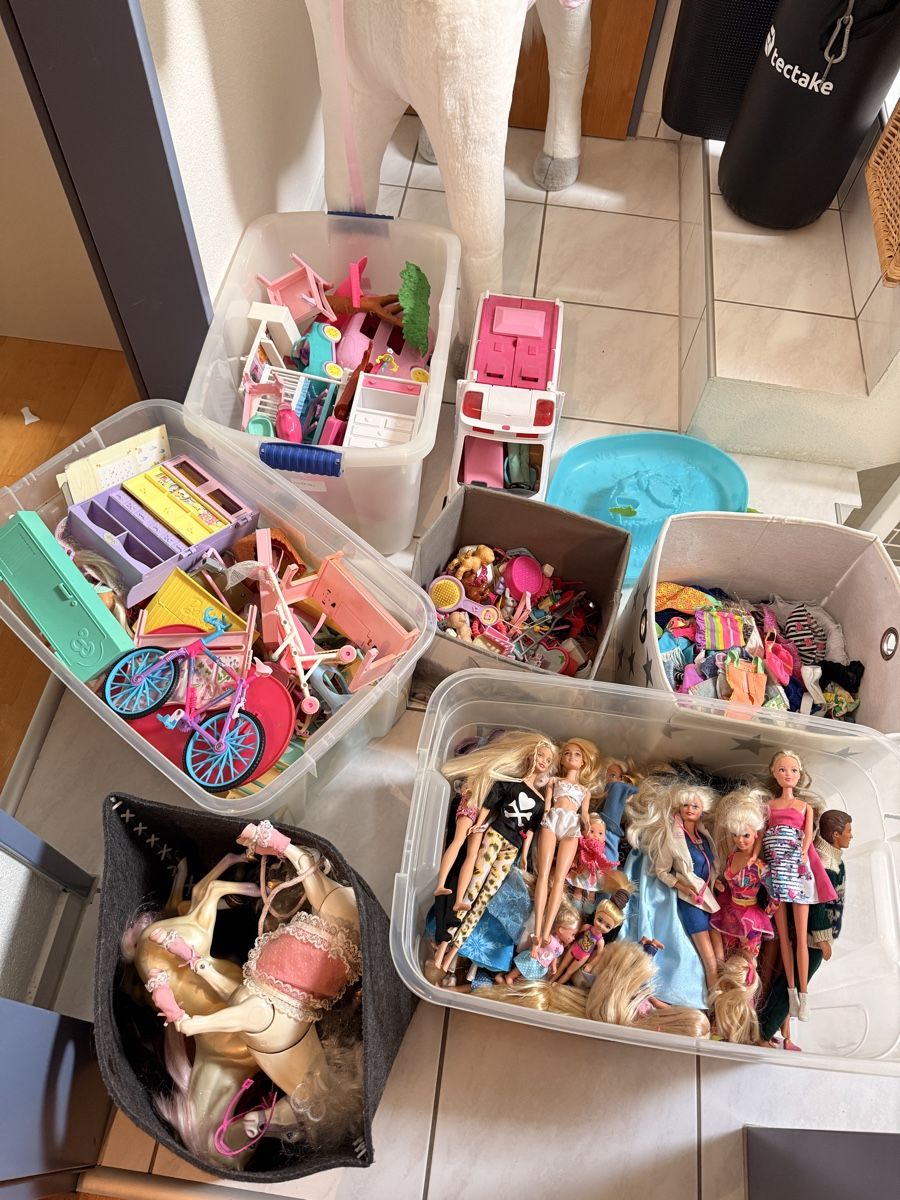 Bambole: Riesengrosses Barbie Sett – Usato da Hergiswil b. Willisau venduto da sandrina.b