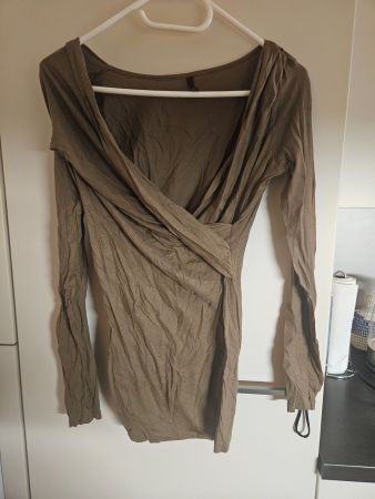 Benetton Oberteil Braun/Grün/Khaki? Gr. XS
